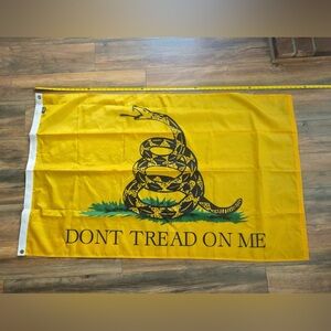 Gadsden Dont Tread on Me Flag 3'x5' Made In USA - Used